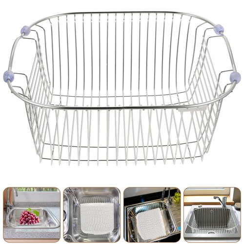 Sink drain rack stainless - drain,