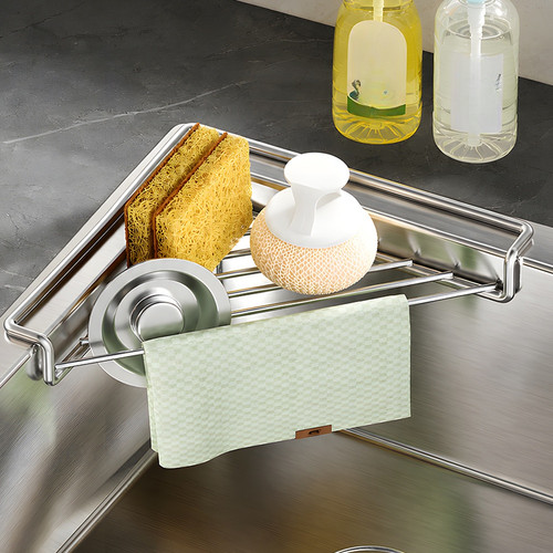 Stainless steel sink drainer - steel,