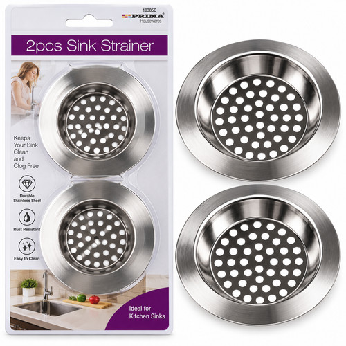 2pc stainless steel sink - steel,
